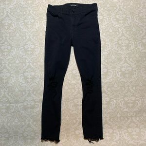 Express high rise jeggings size 2 short